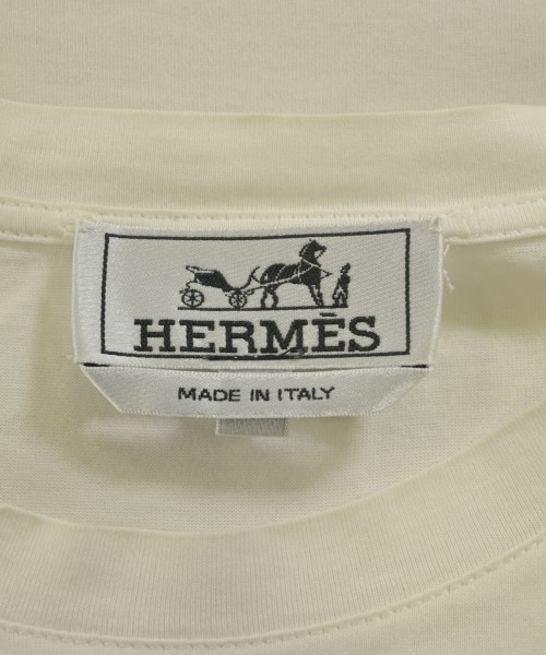HERMES（エルメス）Tシャツ・カットソー 白 サイズ:S メンズ/2200612724068