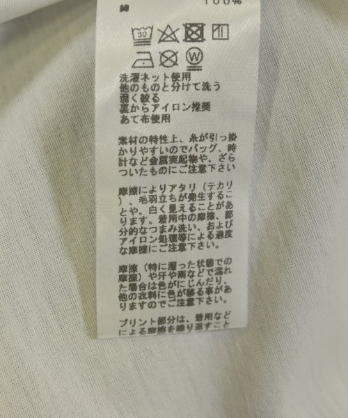 HERMES（エルメス）Tシャツ・カットソー 白 サイズ:S メンズ/2200612724068