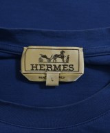 HERMES（エルメス）Tシャツ・カットソー 青 サイズ:L メンズ/2200612724075