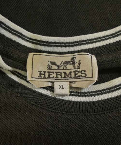 HERMES（エルメス）Tシャツ・カットソー グレー サイズ:XL メンズ/2200612724082