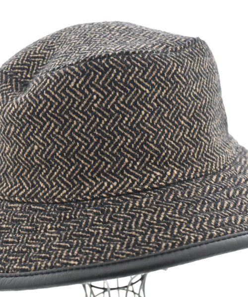 HERMES（エルメス）ハット 茶 サイズ:57 レディース/2200612724112