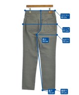 HERMES（エルメス）デニムパンツ グレー サイズ:42(M位) レディース/2200613784061