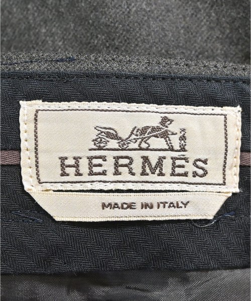 HERMES（エルメス）スラックス グレー サイズ:44(S位) メンズ/2200613784092