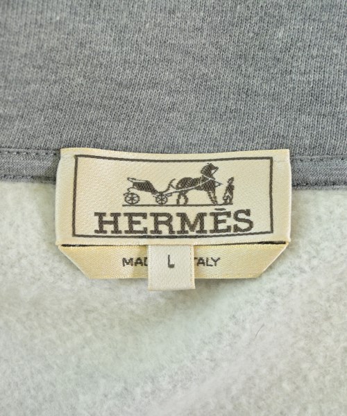 HERMES（エルメス）パーカー グレー サイズ:L メンズ/2200611880055