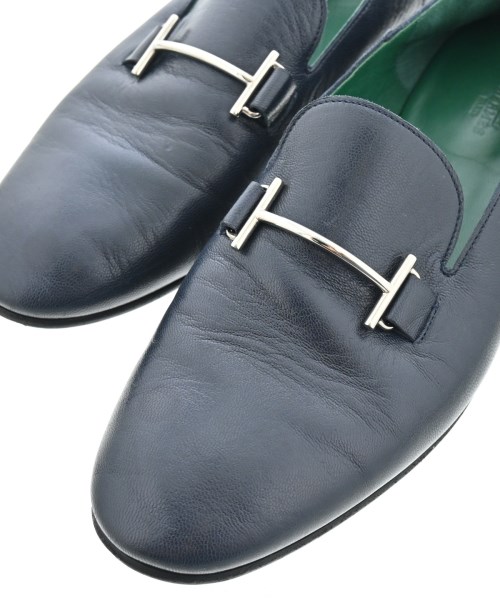 HERMES（エルメス）ビジネス・ドレスシューズ 紺 サイズ:EU43(28cm位) メンズ/2200614141054