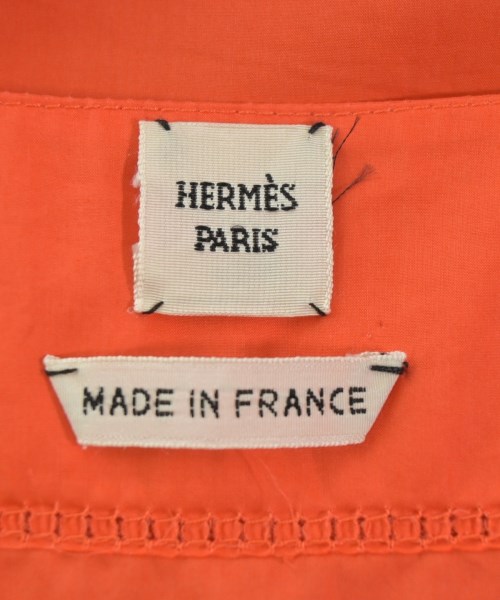 HERMES（エルメス）ブラウス オレンジ サイズ:34(XS位) レディース/2200614687095