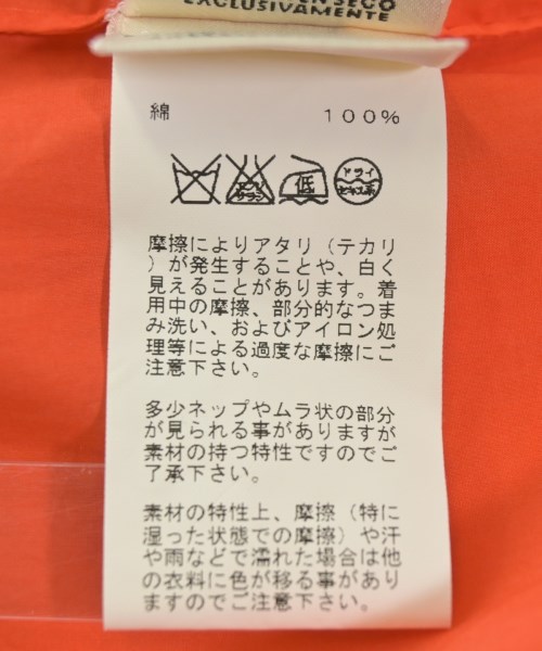 HERMES（エルメス）ブラウス オレンジ サイズ:34(XS位) レディース/2200614687095