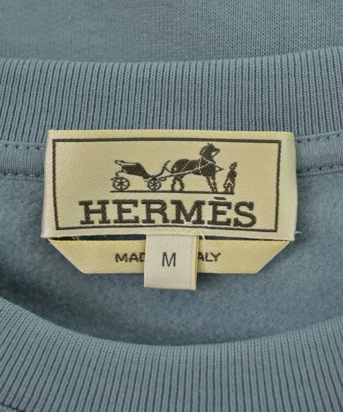 HERMES（エルメス）スウェット 青 サイズ:M メンズ/2200615420042