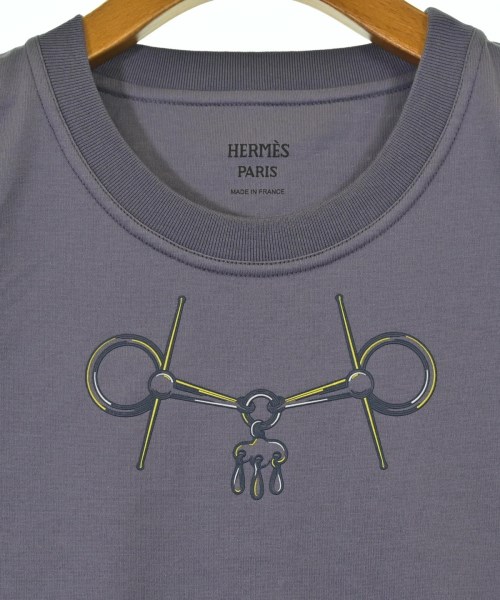 HERMES（エルメス）Tシャツ・カットソー グレー サイズ:34(XS位) レディース/2200615603018
