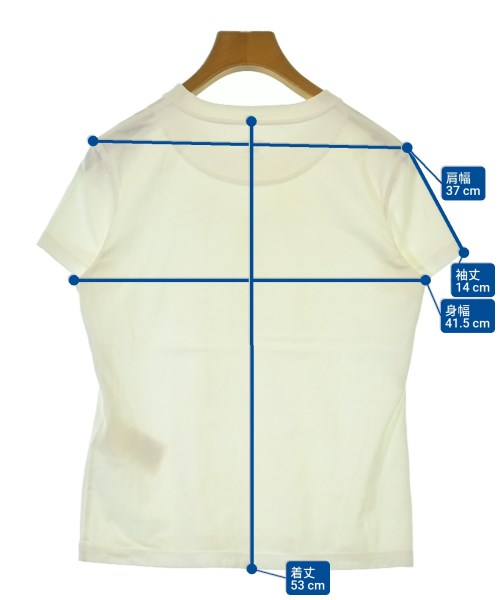 HERMES（エルメス）Tシャツ・カットソー 白 サイズ:34(XS位) レディース/2200615603032