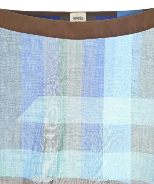 HERMES（エルメス）ブラウス 青 サイズ:TU レディース/2200615603056