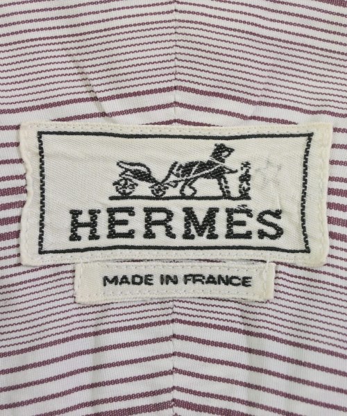 HERMES（エルメス）ドレスシャツ 白 サイズ:41(XL位) メンズ/2200615779027
