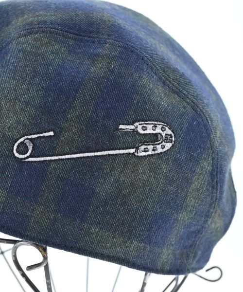 HERMES（エルメス）キャップ 紺 サイズ:58 レディース/2200547492278