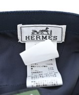 HERMES（エルメス）キャップ 紺 サイズ:58 レディース/2200547492278