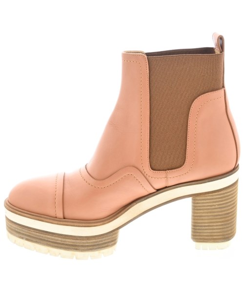 HERMES（エルメス）ブーツ 茶 サイズ:EU38 1/2(25cm位) レディース/2200616647011