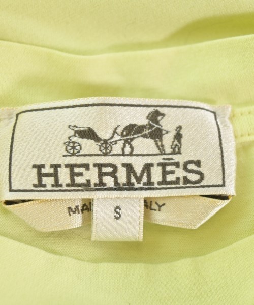 HERMES（エルメス）Tシャツ・カットソー 黄 サイズ:S メンズ/2200616713358