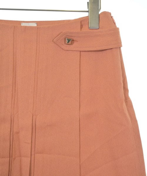 HERMES（エルメス）ひざ丈スカート オレンジ サイズ:36(XS位) レディース/2200616958070