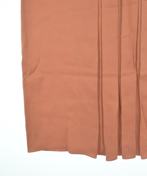 HERMES（エルメス）ひざ丈スカート オレンジ サイズ:36(XS位) レディース/2200616958070
