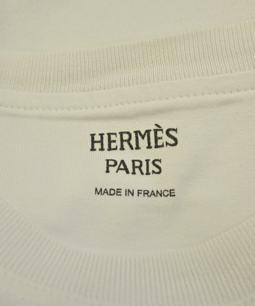 HERMES（エルメス）Tシャツ・カットソー 白 サイズ:34(XXS位) レディース/2200617250029