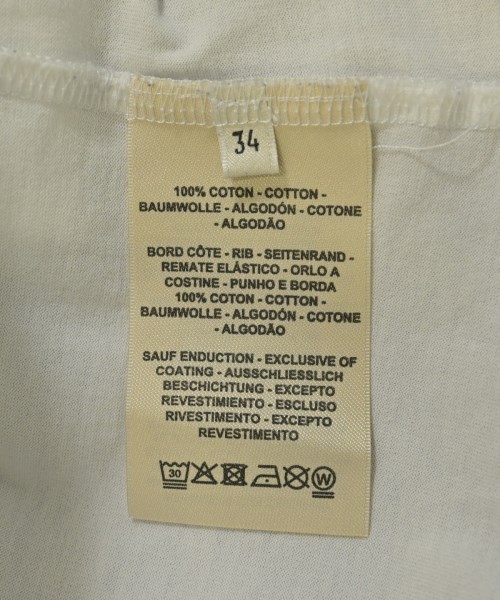 HERMES（エルメス）Tシャツ・カットソー 白 サイズ:34(XXS位) レディース/2200617250029