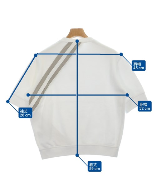HERMES（エルメス）スウェット 白 サイズ:XS メンズ/2200617250050