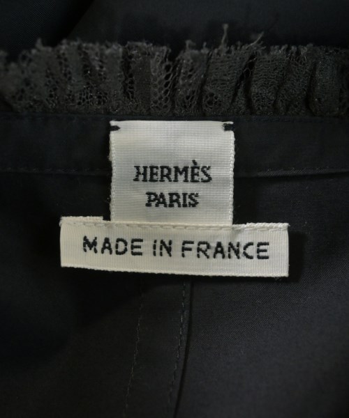 HERMES（エルメス）ブラウス 黒 サイズ:42(M位) レディース/2200617112037