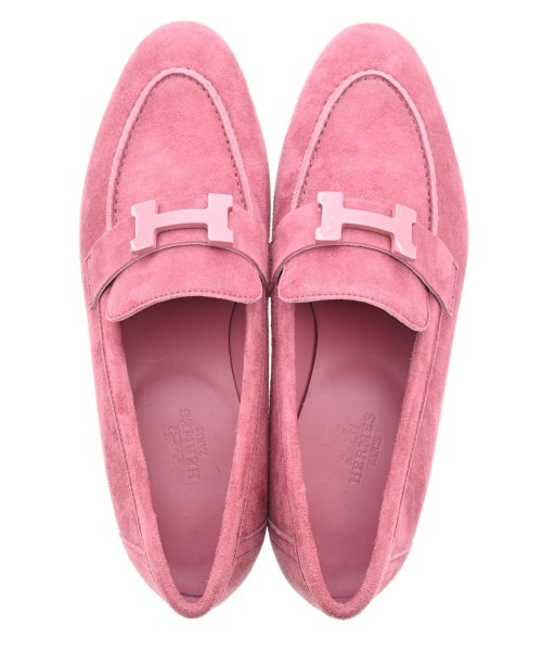 HERMES（エルメス）ドレスシューズ/ローファー ピンク サイズ:EU36(22.5cm位) レディース/2200617112143