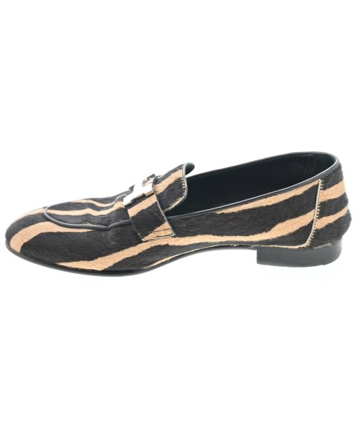 HERMES（エルメス）ドレスシューズ/ローファー 茶 サイズ:EU36 1/2(23cm位) レディース/2200617112150