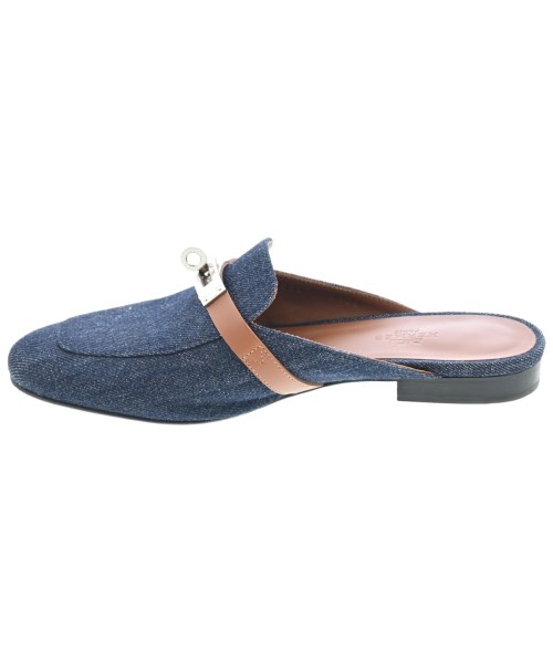 HERMES（エルメス）サンダル 紺 サイズ:EU36(22.5cm位) レディース/2200617112204
