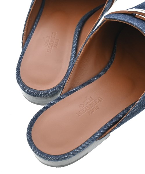 HERMES（エルメス）サンダル 紺 サイズ:EU36(22.5cm位) レディース/2200617112204