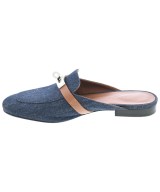 HERMES（エルメス）サンダル 紺 サイズ:EU36(22.5cm位) レディース/2200617112204