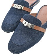 HERMES（エルメス）サンダル 紺 サイズ:EU36(22.5cm位) レディース/2200617112204