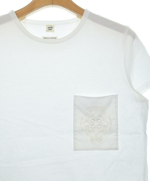 HERMES（エルメス）Tシャツ・カットソー 白 サイズ:36(XS位) レディース/2200618598021