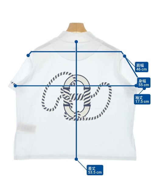 HERMES（エルメス）Tシャツ・カットソー 白 サイズ:36(XS位) レディース/2200618598038
