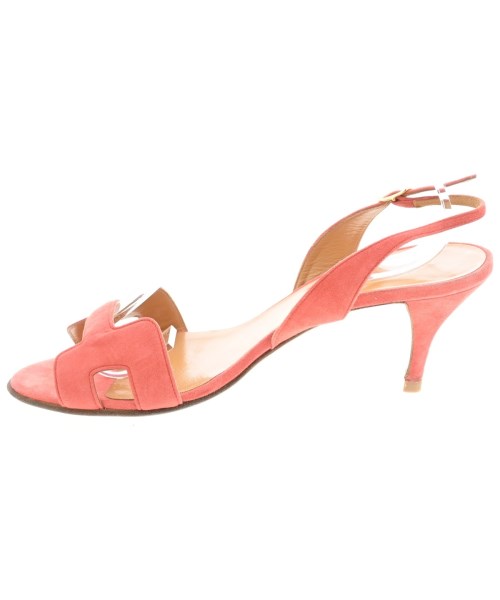 HERMES（エルメス）サンダル ピンク サイズ:EU38 1/2(25cm位) レディース/2200618625024