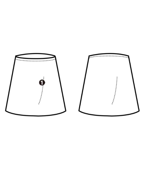 HERMES（エルメス）ひざ丈スカート 白 サイズ:38(S位) レディース/2200618625031