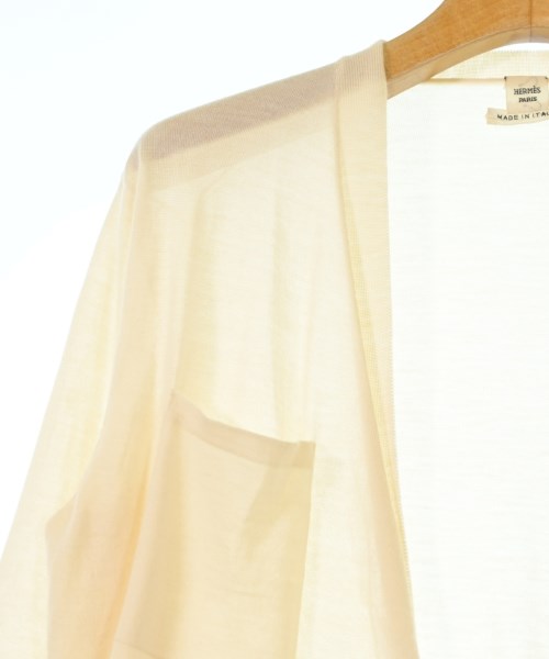 HERMES（エルメス）カーディガン ベージュ サイズ:38(M位) レディース/2200618625079