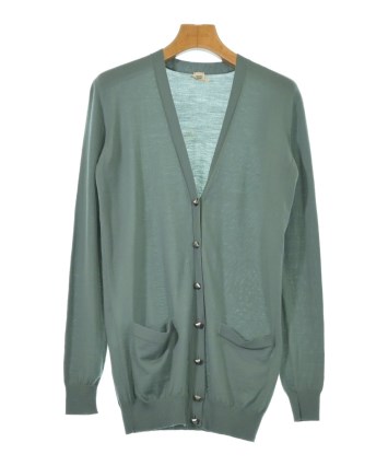 HERMES（エルメス）カーディガン 緑 サイズ:36(XS位) レディース