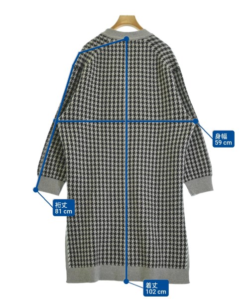 HERMES（エルメス）カーディガン グレー サイズ:34(XXS位) レディース/2200618625093