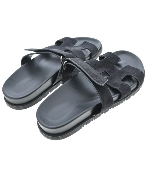 HERMES（エルメス）サンダル 黒 サイズ:EU40(26.5cm位) レディース/2200619020026
