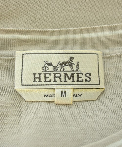 HERMES（エルメス）ニット・セーター ベージュ サイズ:M メンズ/2200619565138