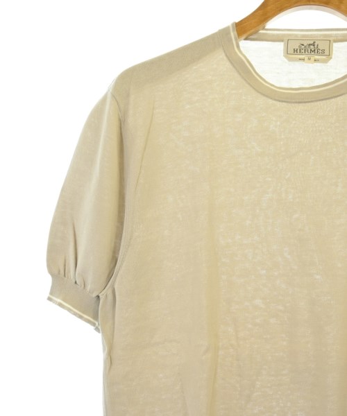 HERMES（エルメス）ニット・セーター ベージュ サイズ:M メンズ/2200619565138