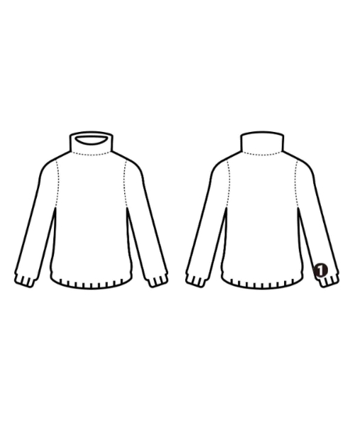 HERMES（エルメス）ニット・セーター 白 サイズ:M メンズ/2200619940010