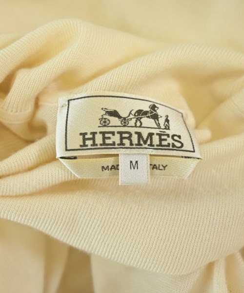HERMES（エルメス）ニット・セーター 白 サイズ:M メンズ/2200619940010