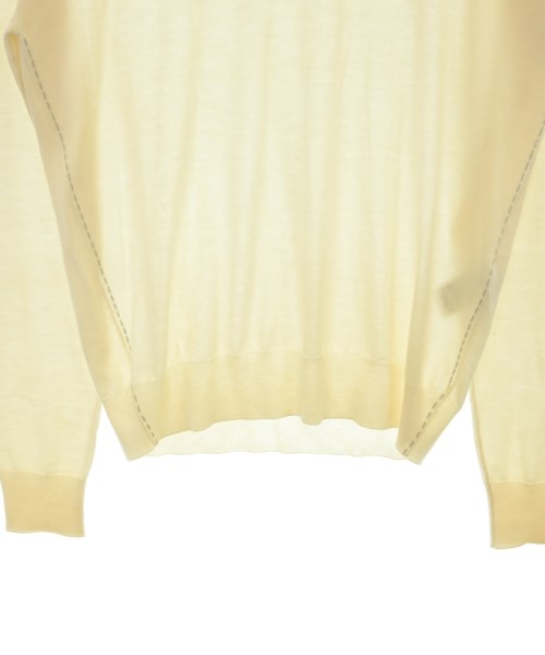 HERMES（エルメス）ニット・セーター 白 サイズ:M メンズ/2200619940010