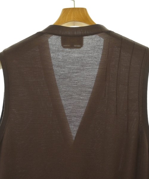 HERMES（エルメス）ベスト 茶 サイズ:S メンズ/2200619940027