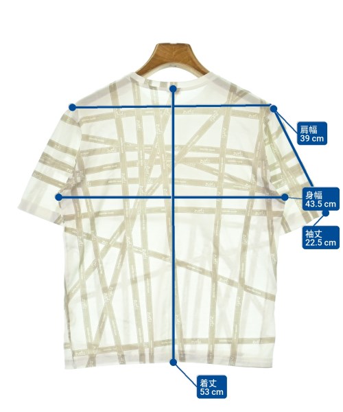 HERMES（エルメス）Tシャツ・カットソー 白 サイズ:M レディース/2200619858063