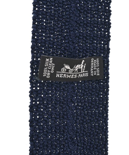 HERMES（エルメス）ネクタイ 紺 サイズ:- メンズ/2200620093026
