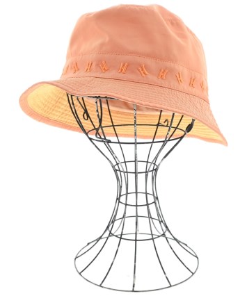 HERMES（エルメス）ハット オレンジ サイズ:58cm メンズ/2200620164184