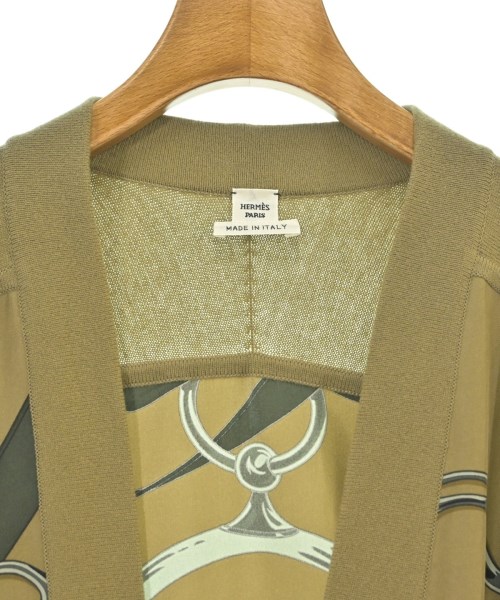 HERMES（エルメス）カーディガン カーキ サイズ:34(XXS位) レディース/2200620182010